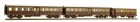 55138 ACME Additional Set of 3 Passenger cars for Regional push-pull train 70045